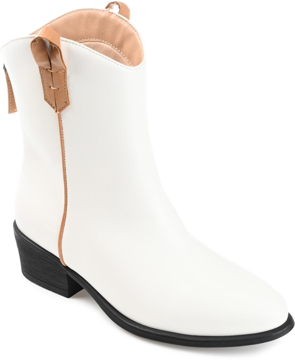 Journee Collection Womens Novva Western Ankle Boot Product Image