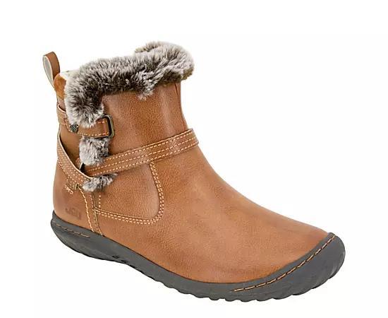 Jbu Womens Dolce Faux Fur Water Resistant Weather Bootie Product Image