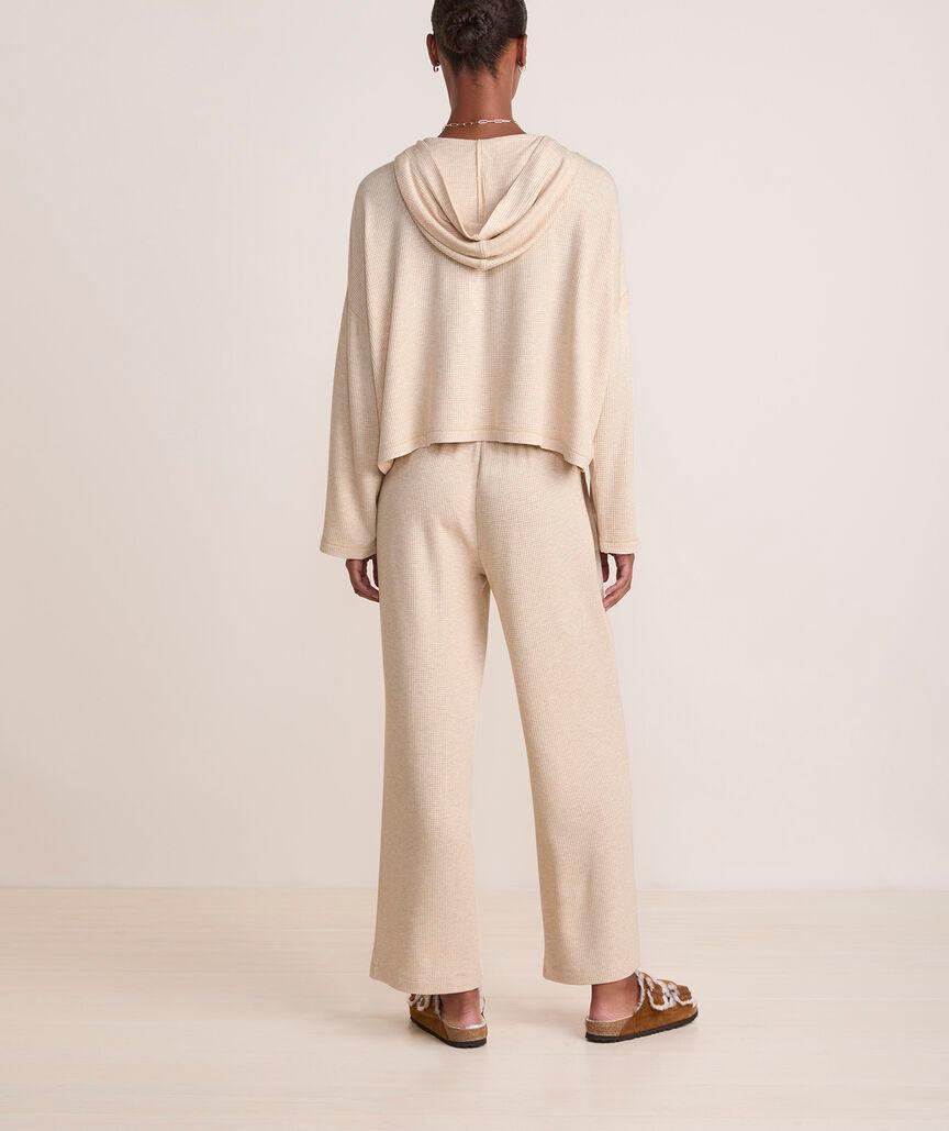 Dreamcloth® Waffle Wide Leg Pants Product Image