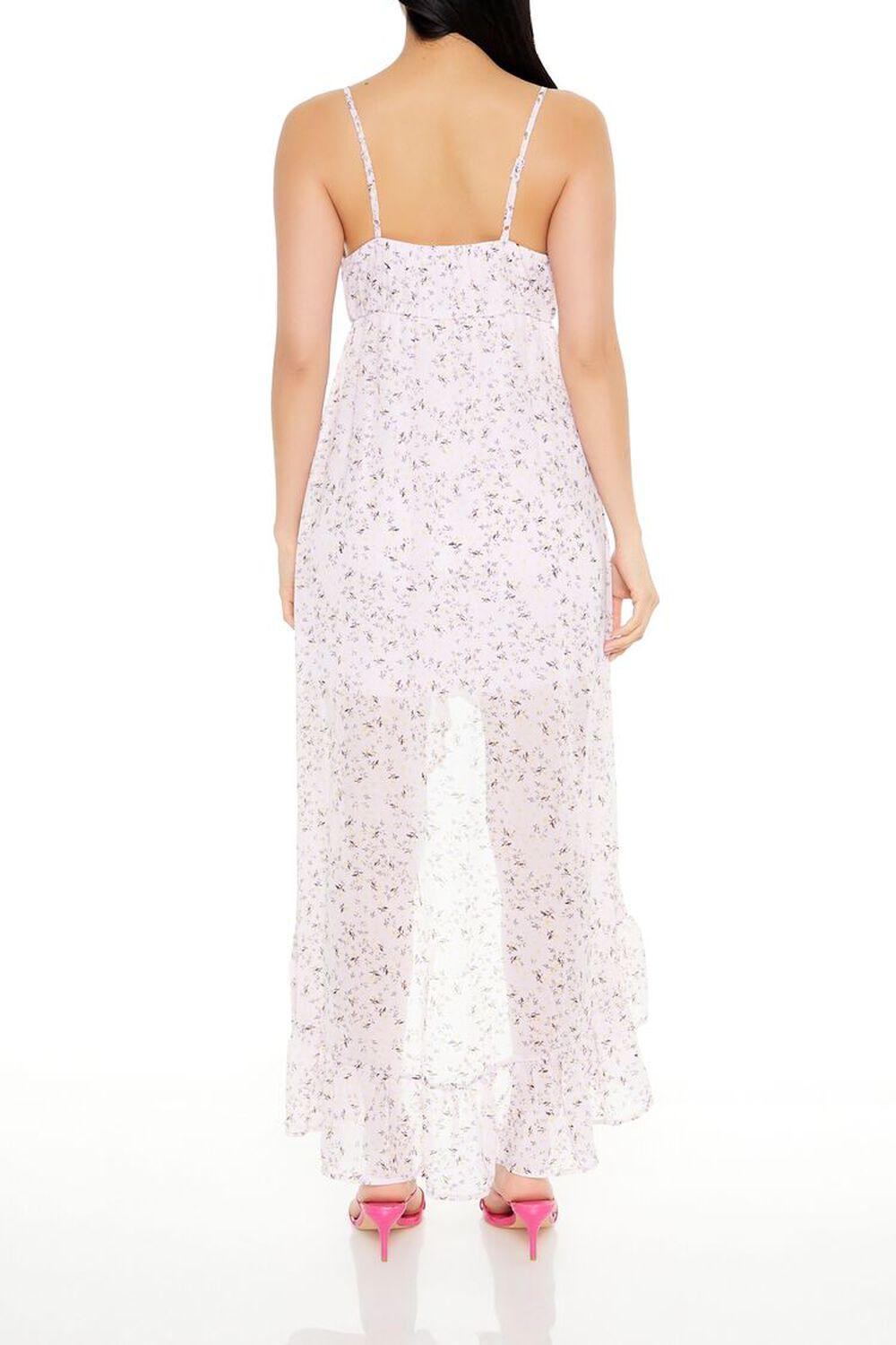 Ditsy Floral High-Low Maxi Dress | Forever 21 Product Image