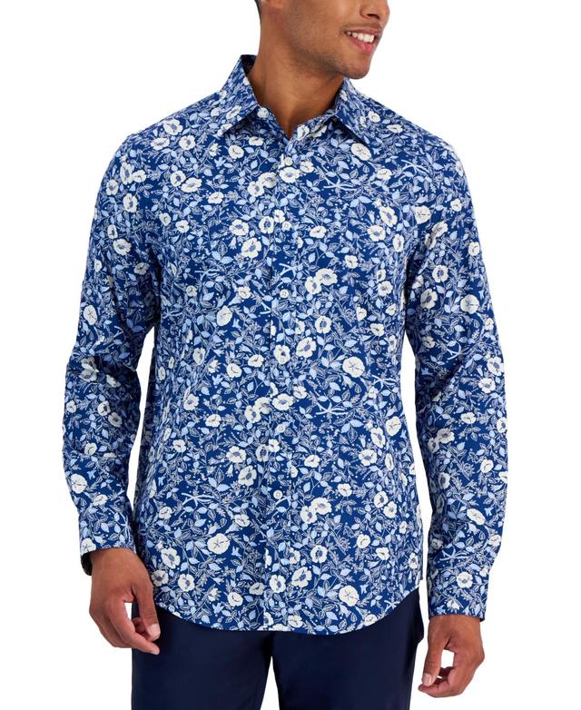 Club Room Mens Woven Floral Shirt, Created for Macys Product Image