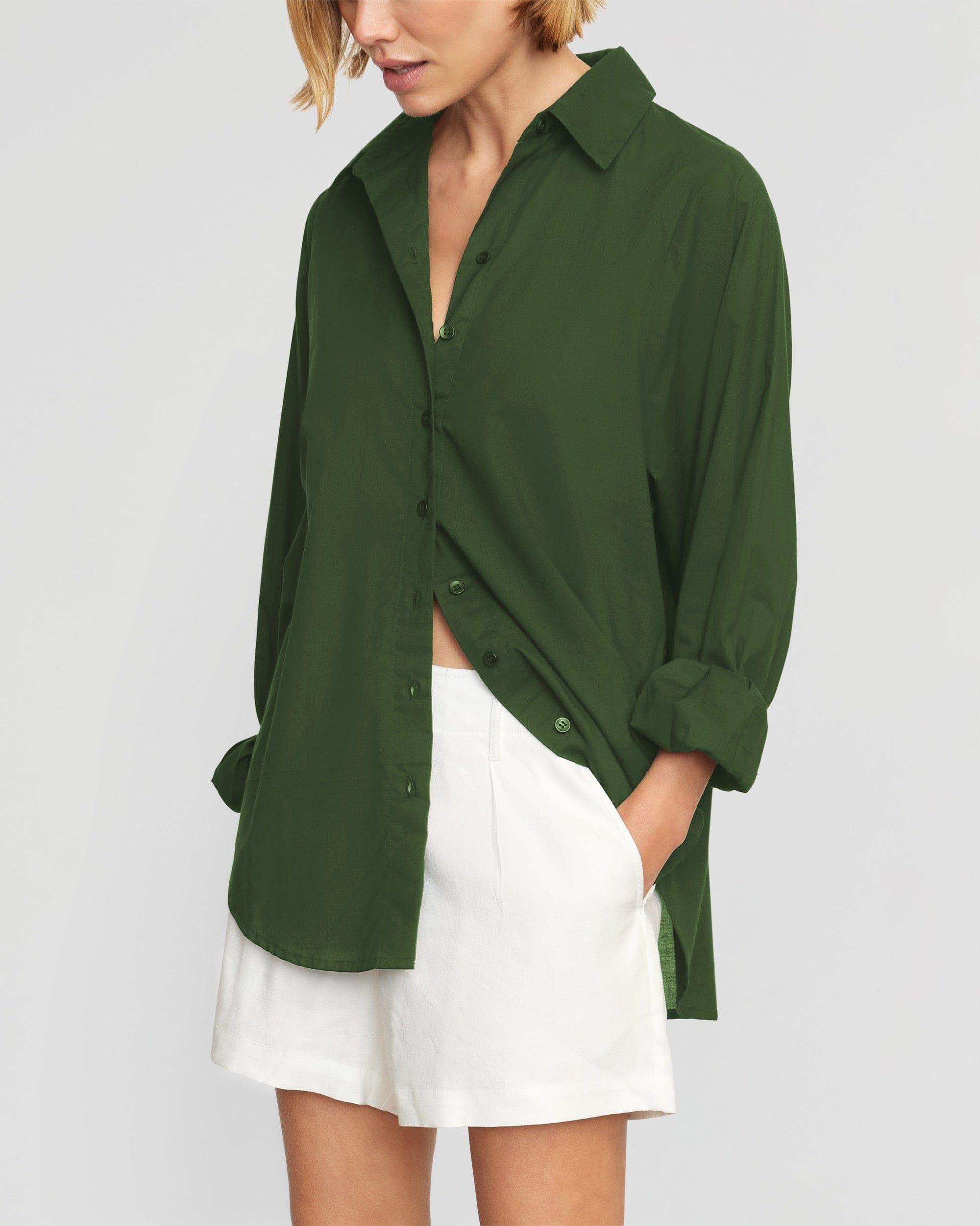 Dakota Oversized Organic Cotton Shirt Product Image