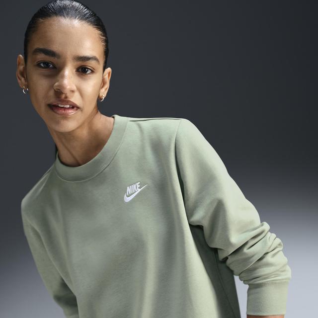 Womens Nike Sportswear Club Fleece Crew-Neck Sweatshirt Product Image