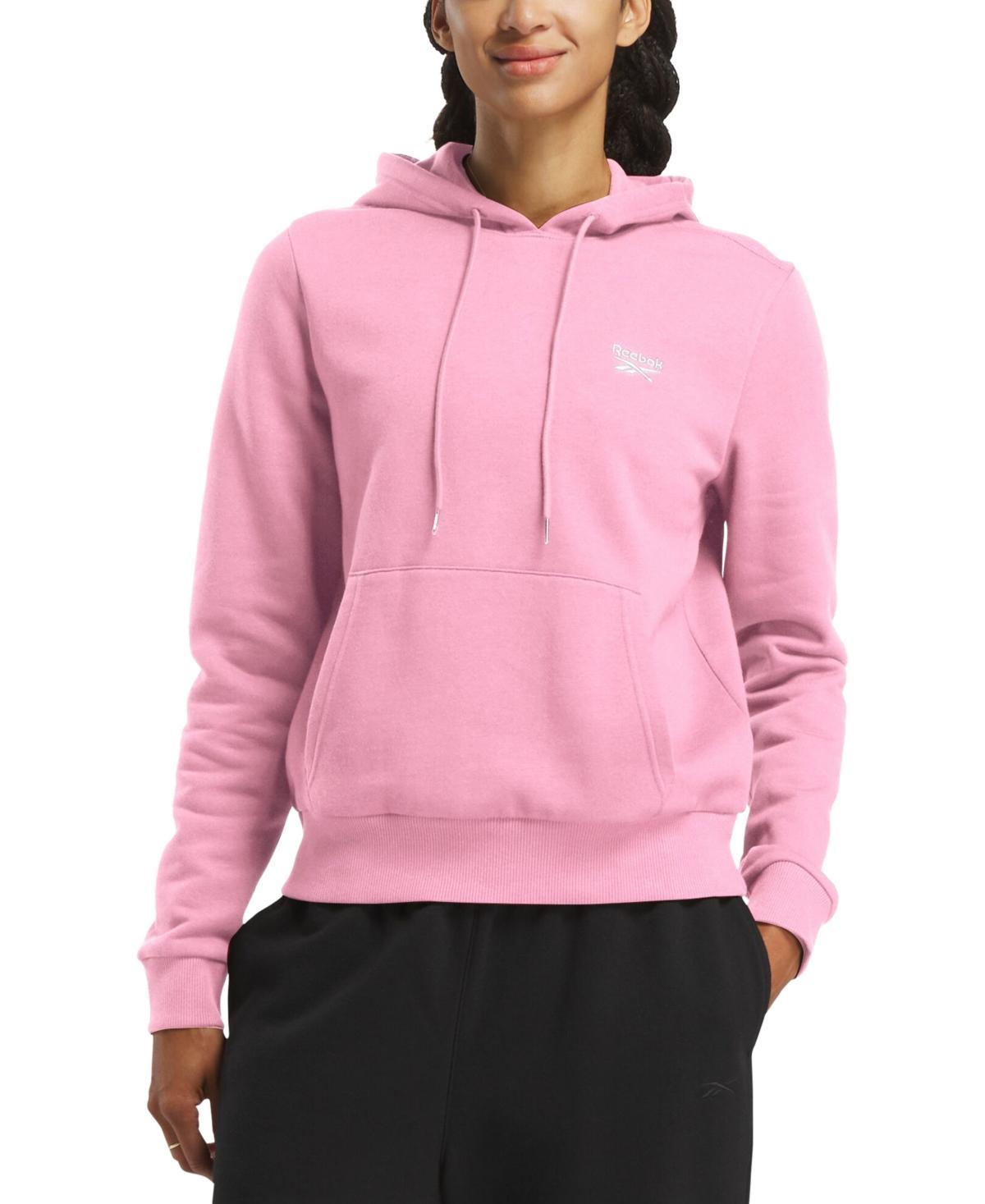 Reebok Womens Long-Sleeve Fleece Hoodie Product Image