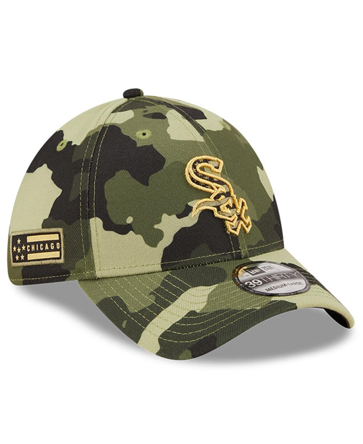 Mens New Era Camo Chicago White Sox 2022 Armed Forces Day 39THIRTY Flex Hat Product Image