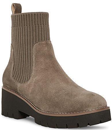 Blondo Darren Waterproof Suede Lug Sole Booties Product Image