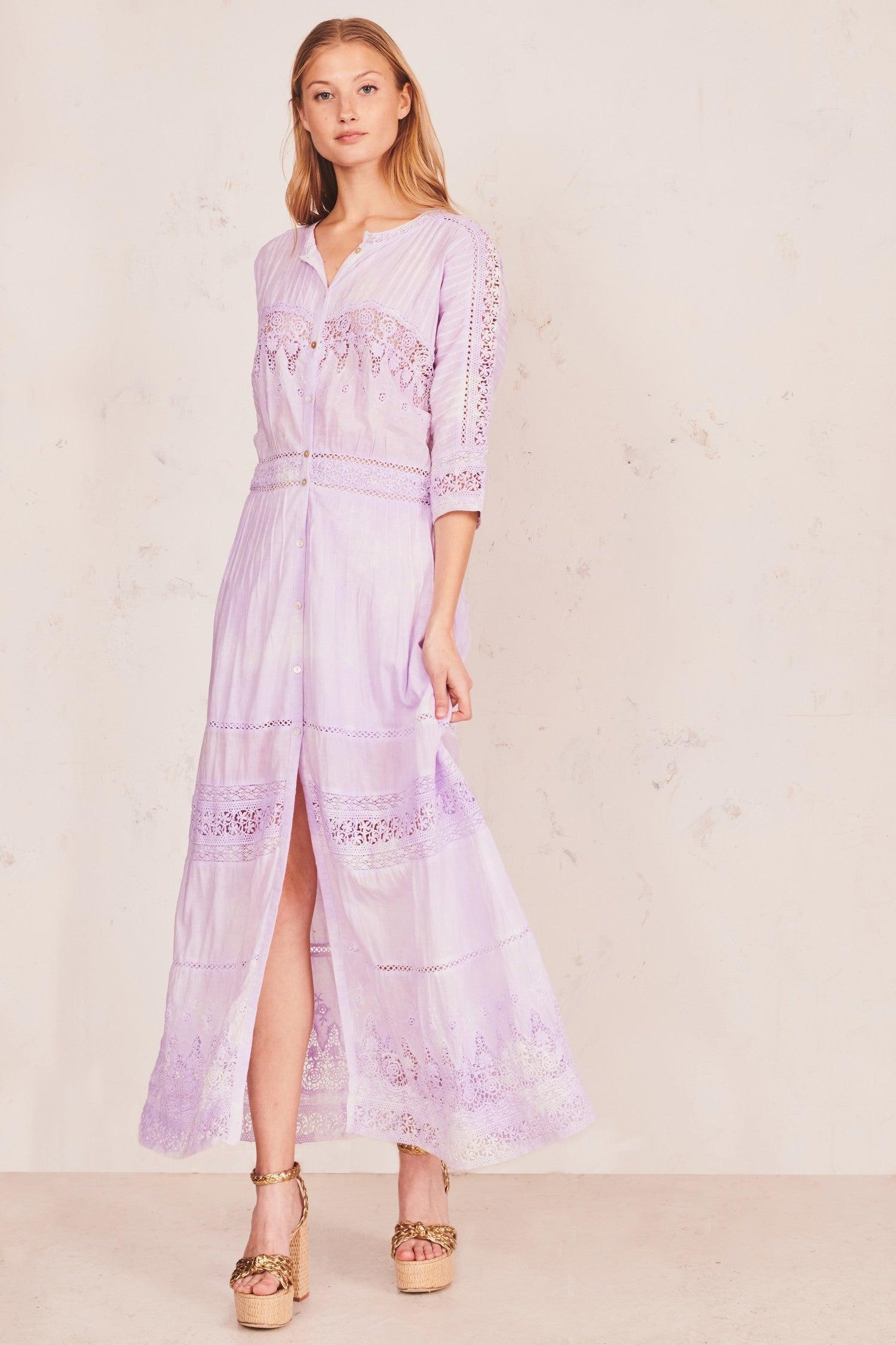 Beth Cotton Midi Dress Product Image