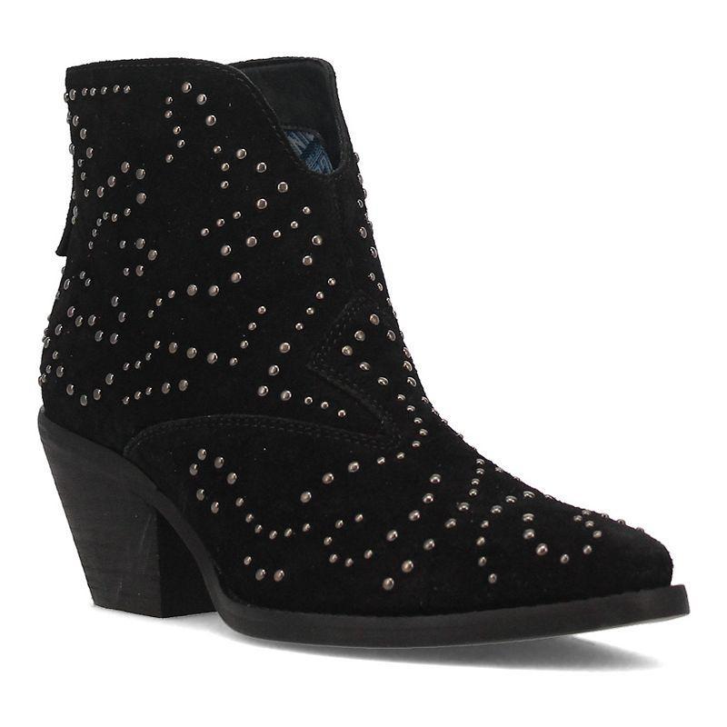 Dingo Denim N Diamonds Womens Suede Western Booties Product Image