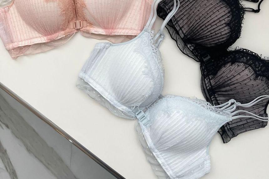 Lace Bra Top / Panties / Set Product Image