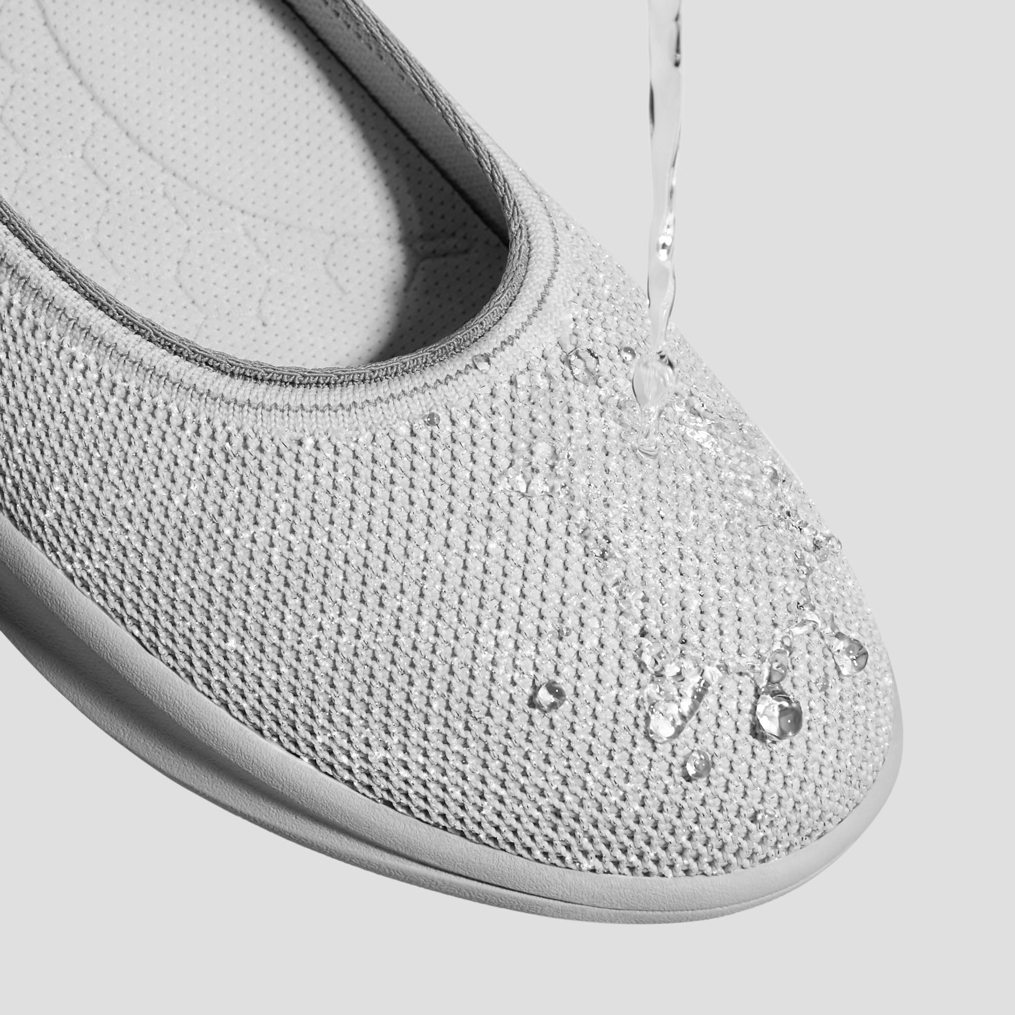 Water-Repellent Round-Toe All-Day Sneaker Flats (Izabel) Product Image