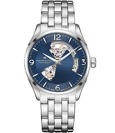 Hamilton Jazzmaster Skeleton Leather Strap Watch, 42mm Product Image