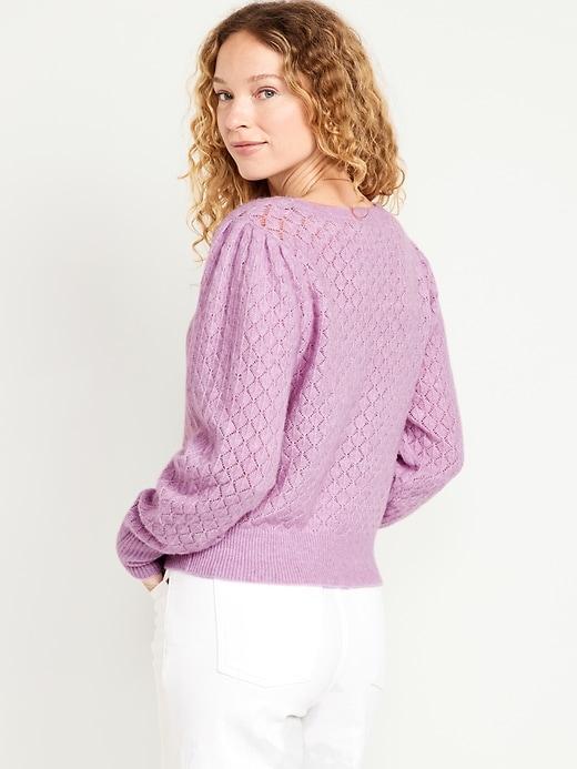 Pointelle Sweater Product Image