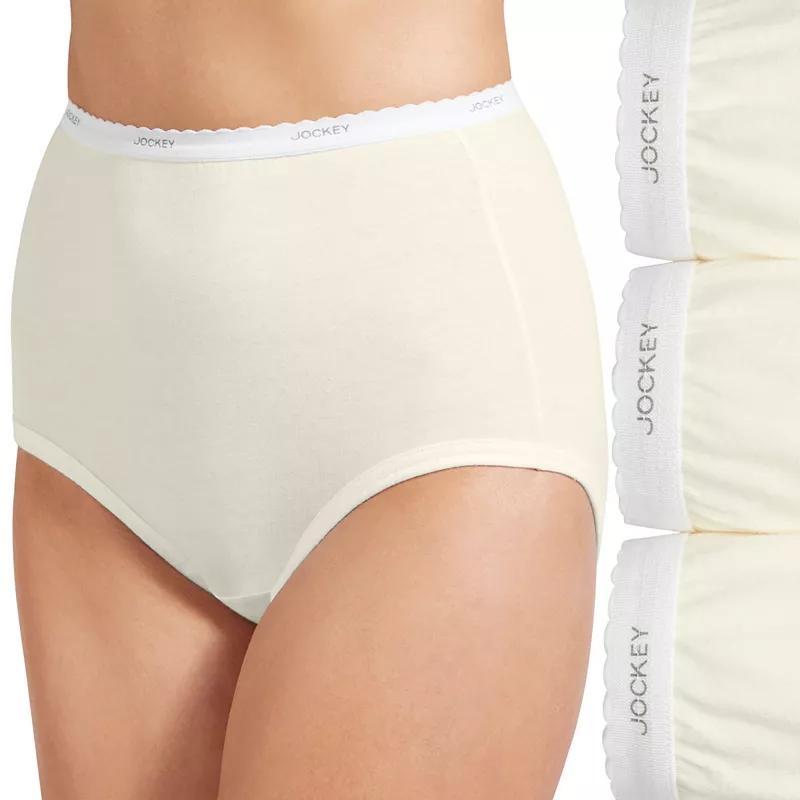 Plus Size Jockey Classics 3-pk. Brief Panty Set 9483, Womens Product Image