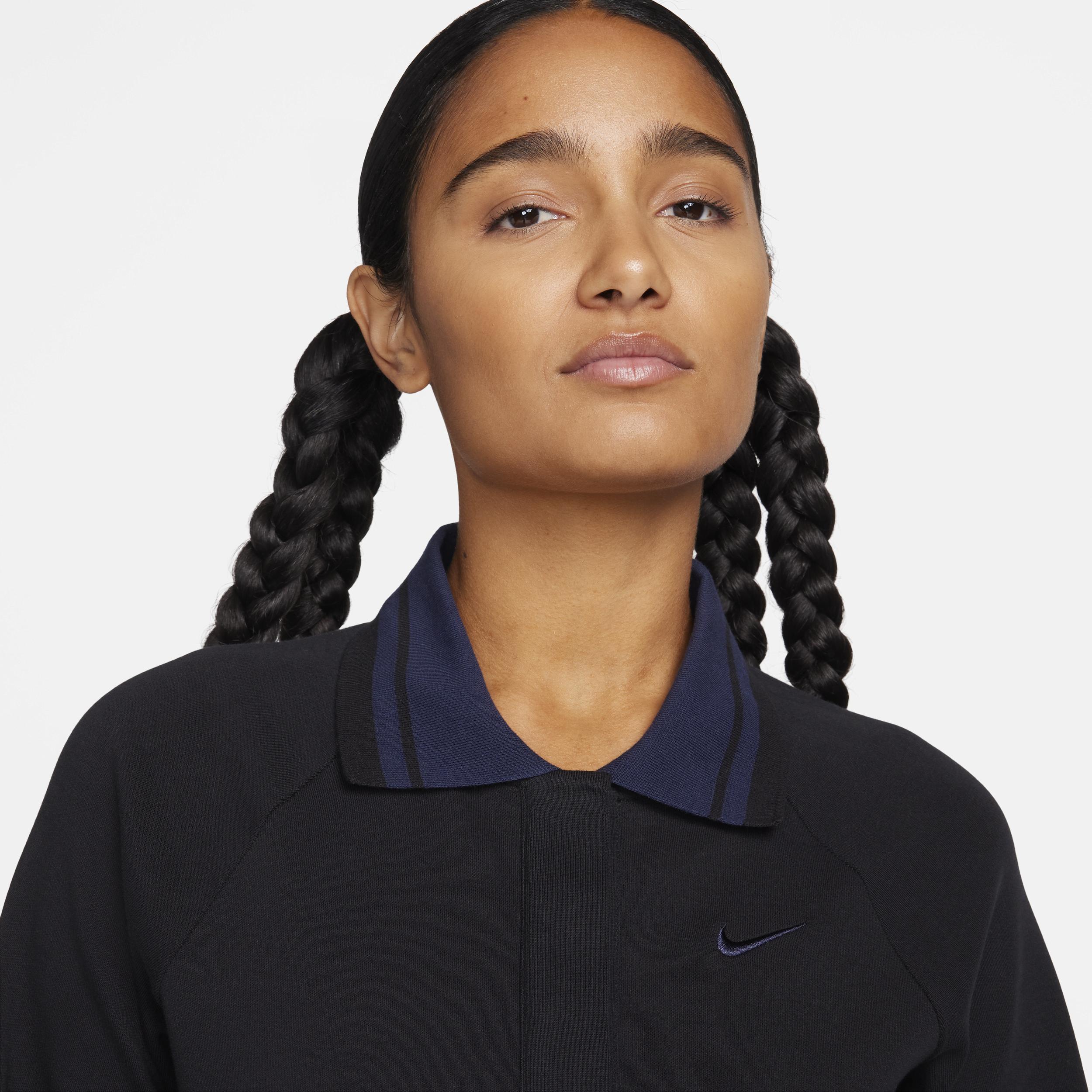 Women's Nike Sportswear Collection Cropped Long-Sleeve Polo Product Image