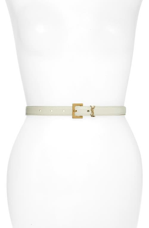 Saint Laurent YSL Cintura Leather Belt Product Image