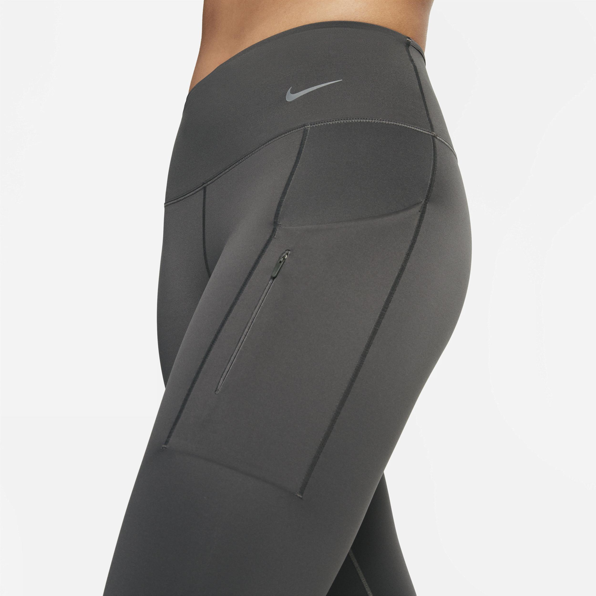 Nike Women's Go Firm-Support Mid-Rise Cropped Leggings with Pockets Product Image