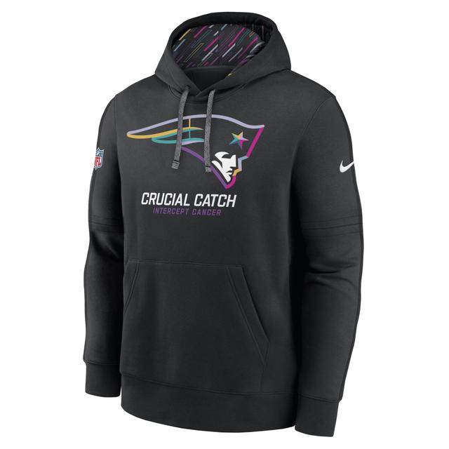 New England Patriots Crucial Catch Club Men's Nike NFL Pullover Hoodie Product Image