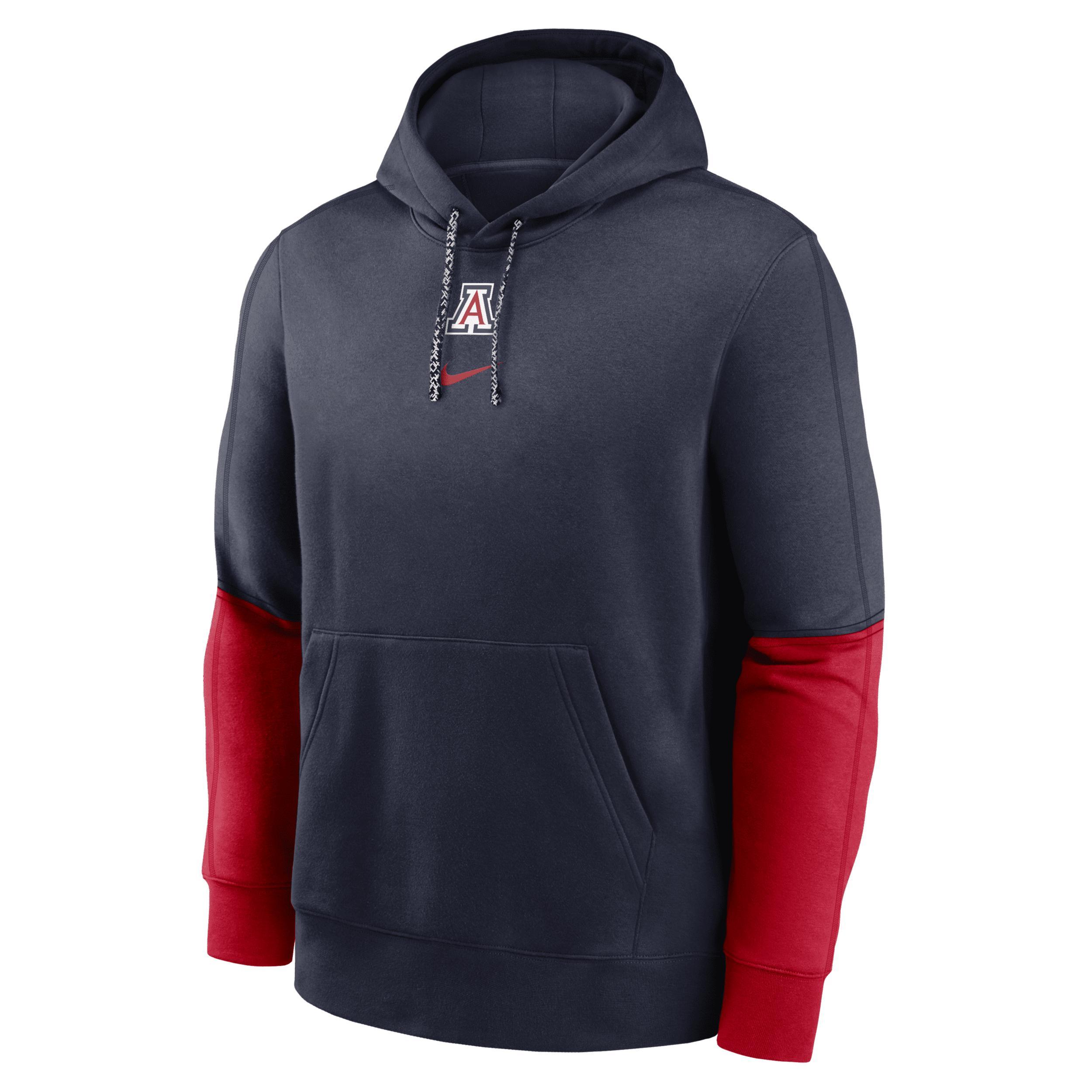 Alabama Crimson Tide Sideline Team Issue Club Nike Men's College Pullover Hoodie Product Image