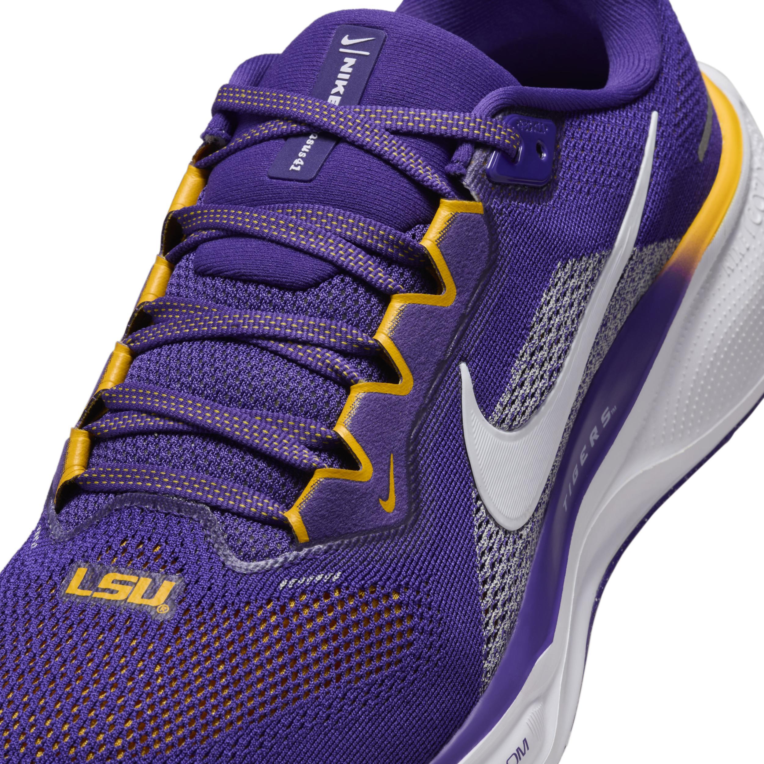 LSU Pegasus 41 Nike Mens College Road Running Shoes Product Image