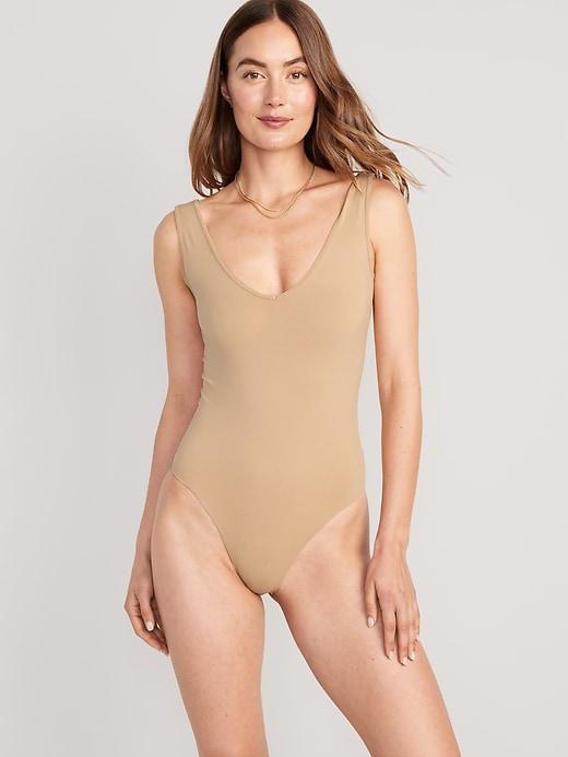 Seamless Base-Layer Tank Top Bodysuit Product Image