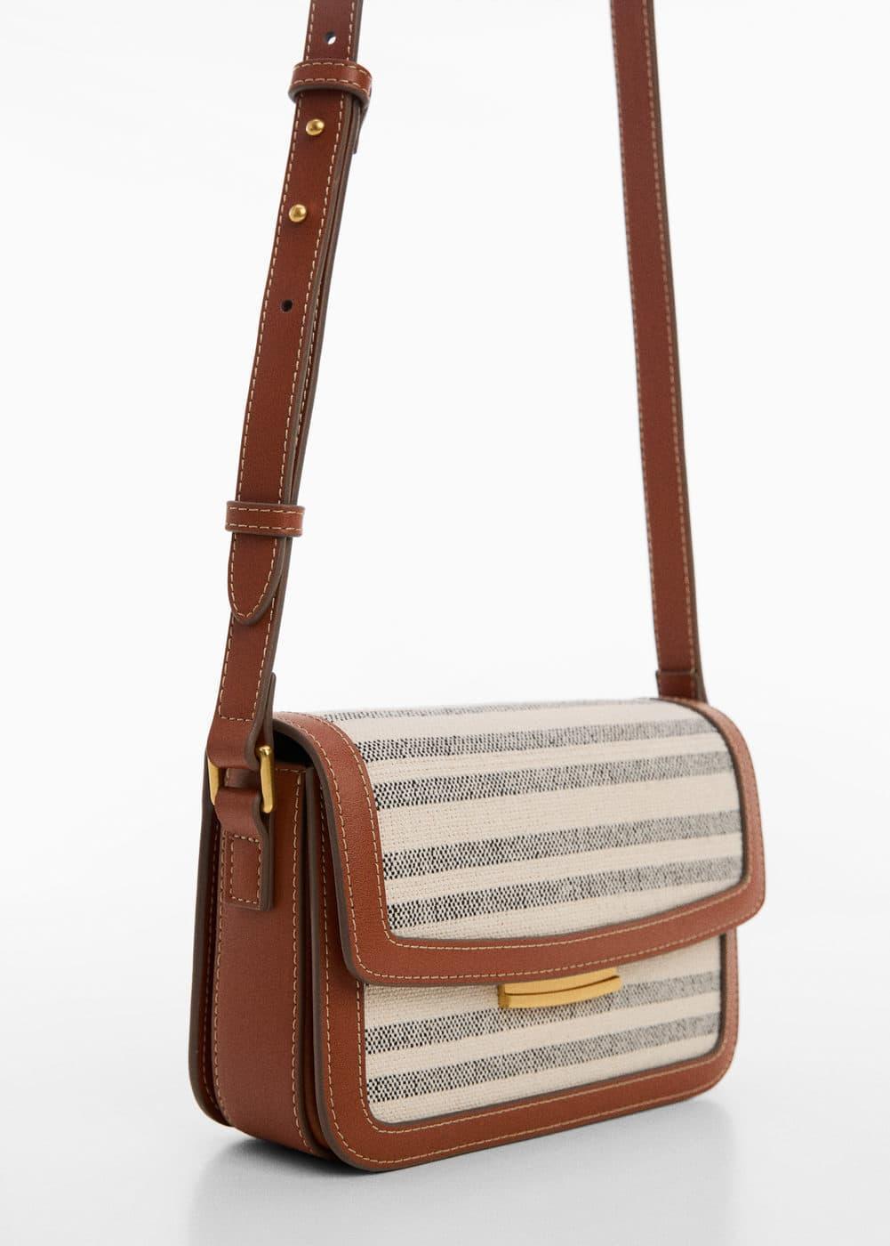 MANGO - Crossbody bag with flap - One size - Women Product Image