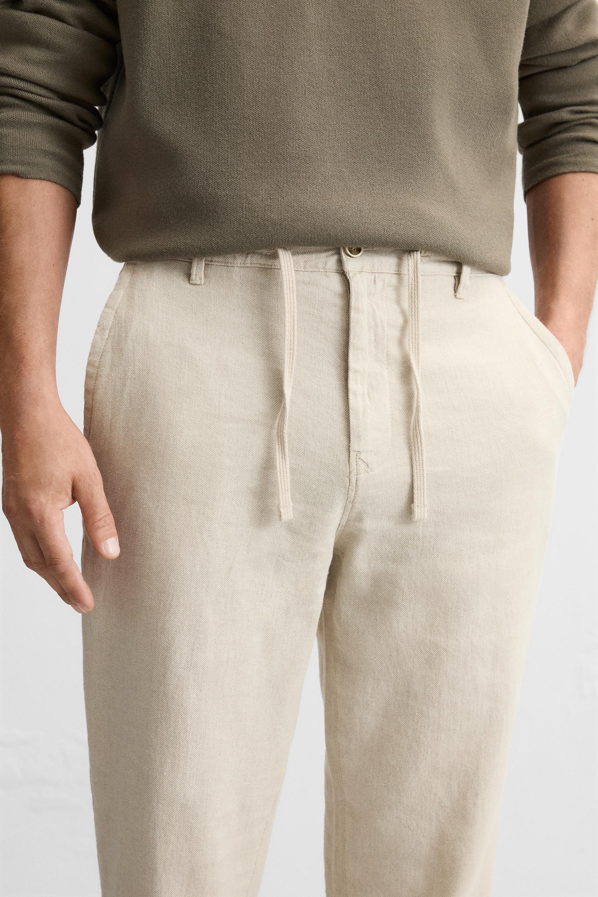 LINEN - COTTON PANTS Product Image