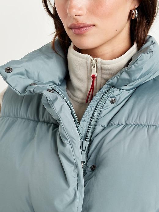 Quilted Puffer Vest Product Image