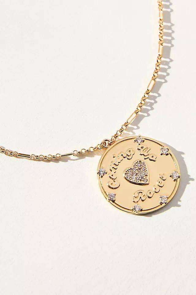 French Heart Charm Necklace Product Image