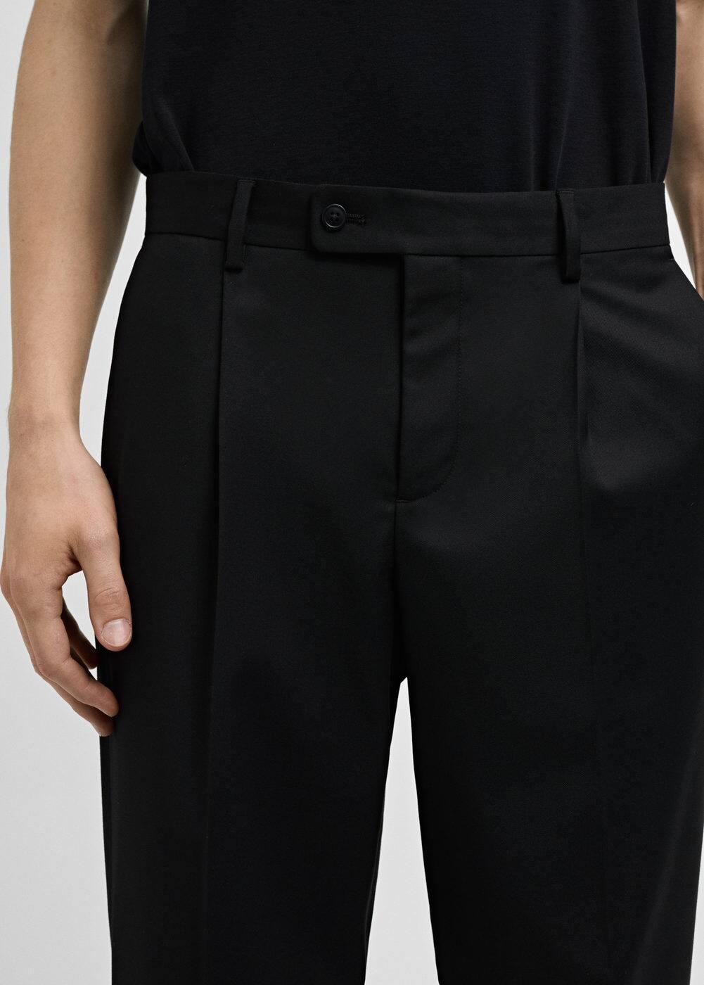 Regular fit suit pants - Men | MANGO USA Product Image