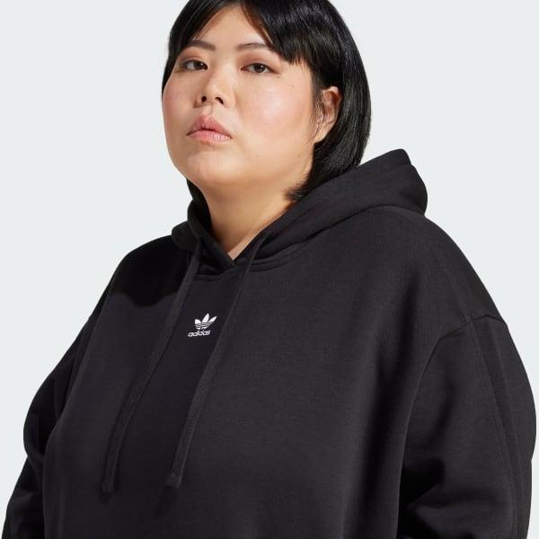 Essentials Oversized Fleece Hoodie (Plus Size) Product Image