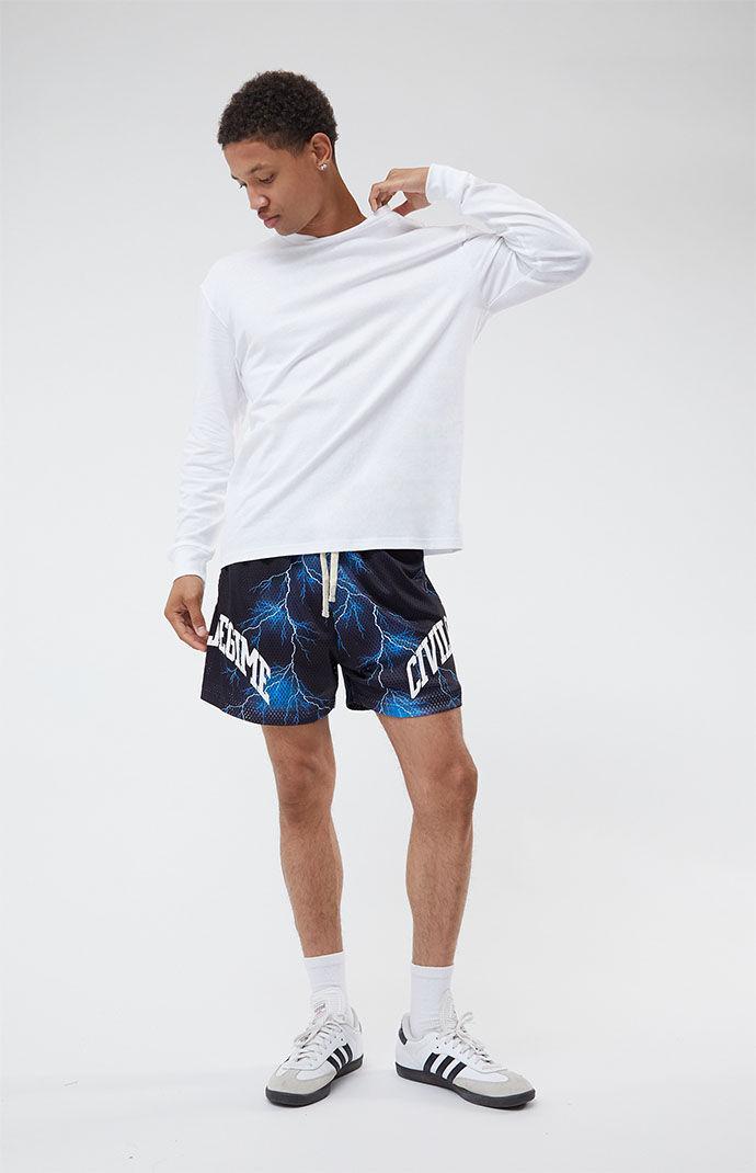 Civil Men's Lightning Mesh Shorts Product Image