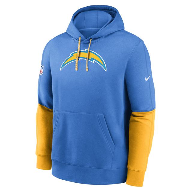 Los Angeles Chargers Sideline Team Issue Club Nike Mens NFL Pullover Hoodie Product Image