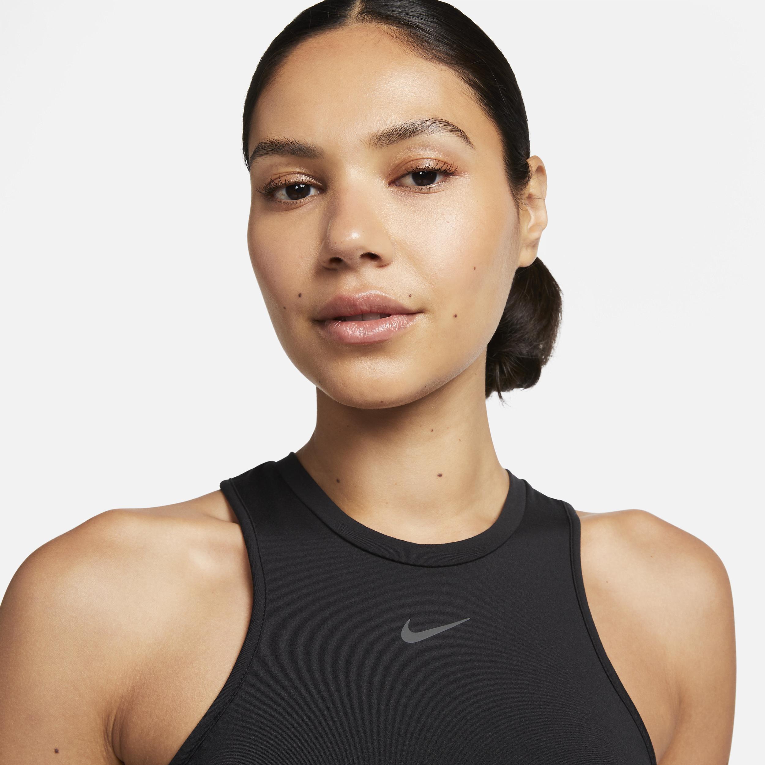 Nike Womens Dri-FIT One Luxe Cropped Tank Top Product Image