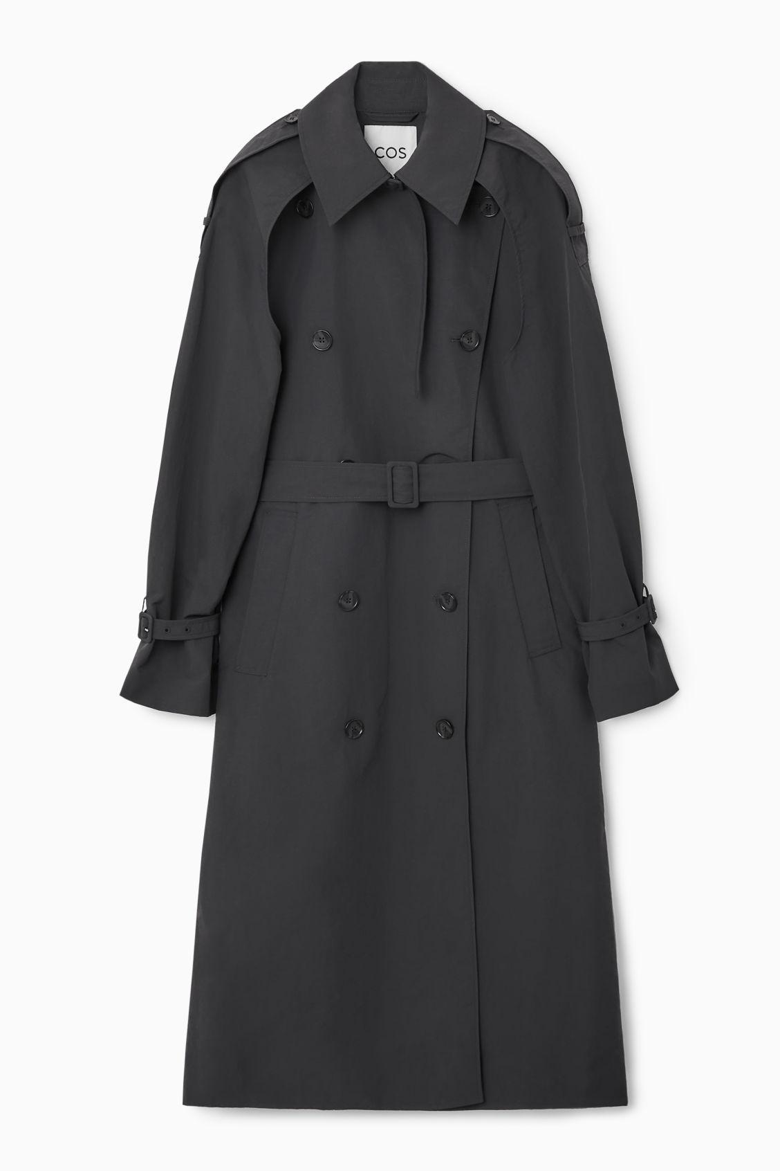 CONVERTIBLE NYLON TRENCH COAT Product Image