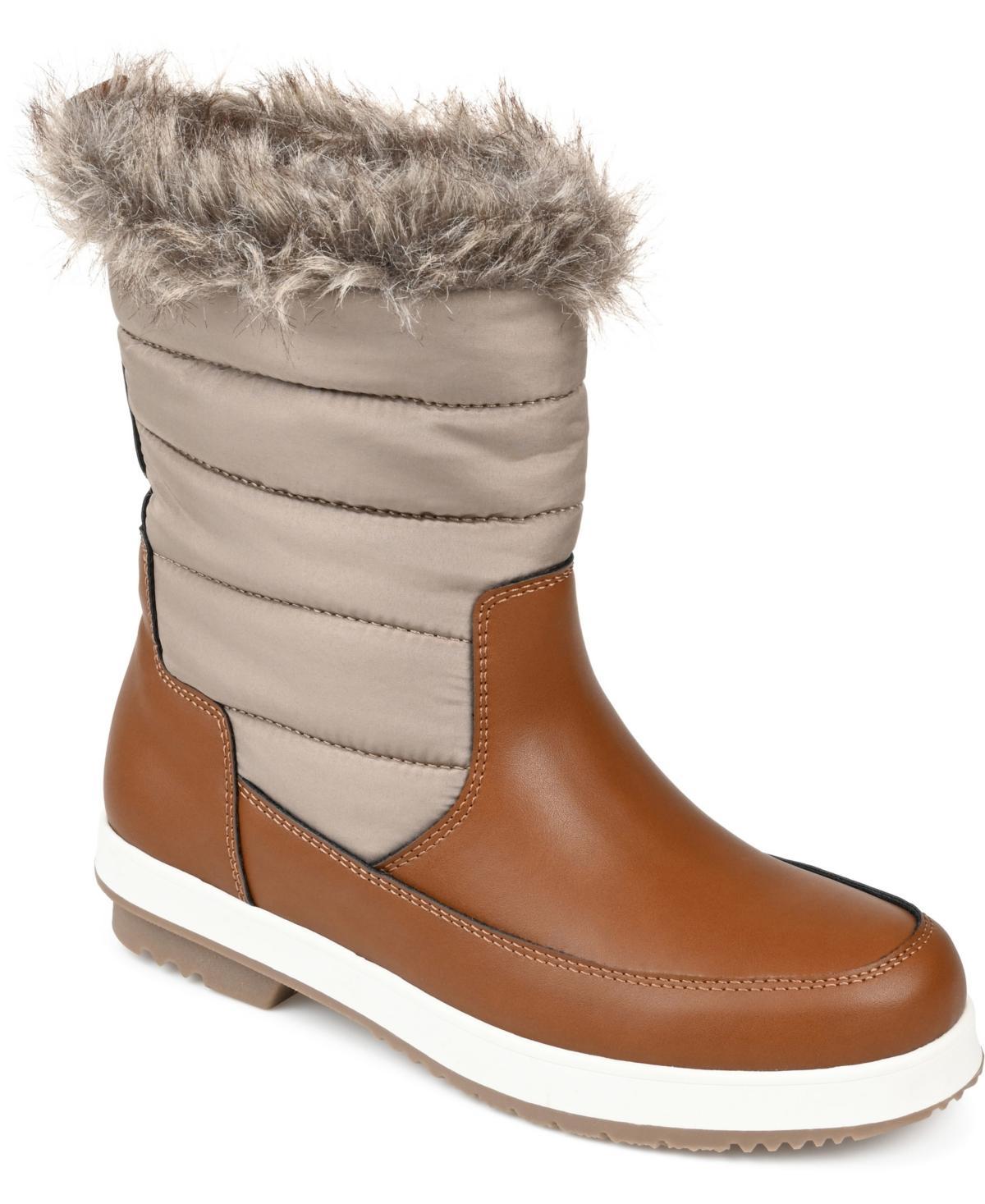 Journee Collection Womens Marie Mid Shaft Cold Weather Boots Product Image