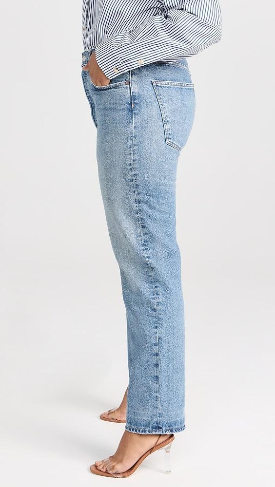 AGOLDE 90's Pinch Waist High Rise Straight Jeans | Shopbop Product Image