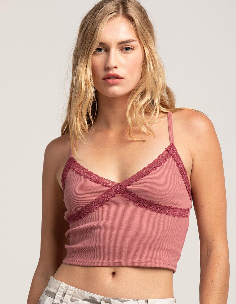 RSQ Womens Lace Trim Cami Product Image