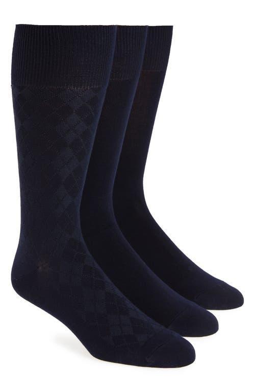 Calvin Klein Mens Socks, Rayon Dress Mens Socks 3 Pack Product Image