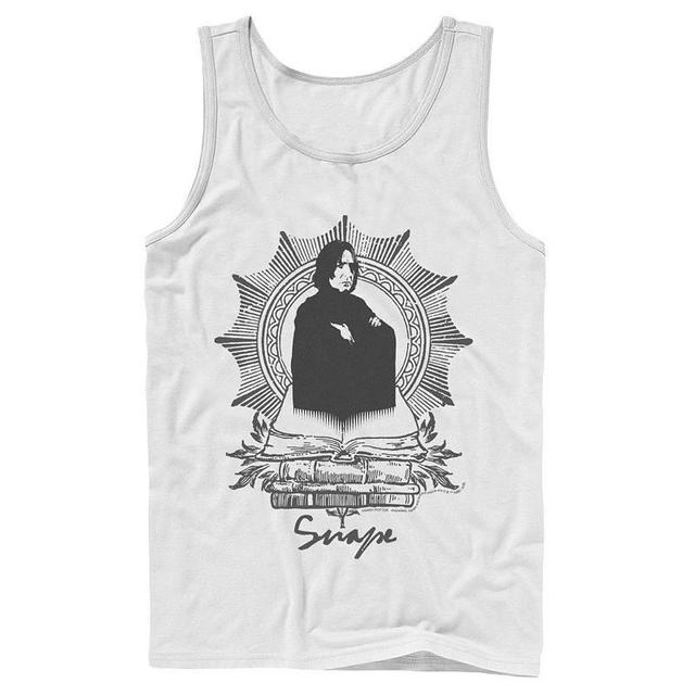 Mens Harry Potter Snape Books Portrait Graphic Tank Top Product Image