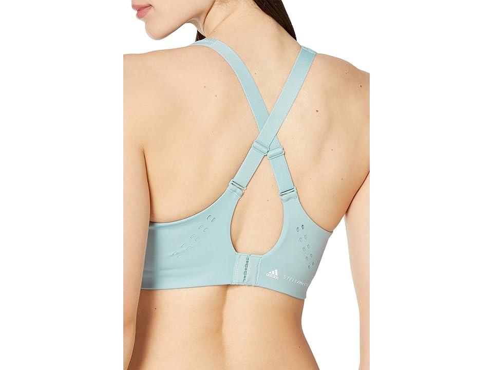 adidas by Stella McCartney TruePace High Support Sports Bra HZ4273 (Ash Grey) Women's Lingerie product image