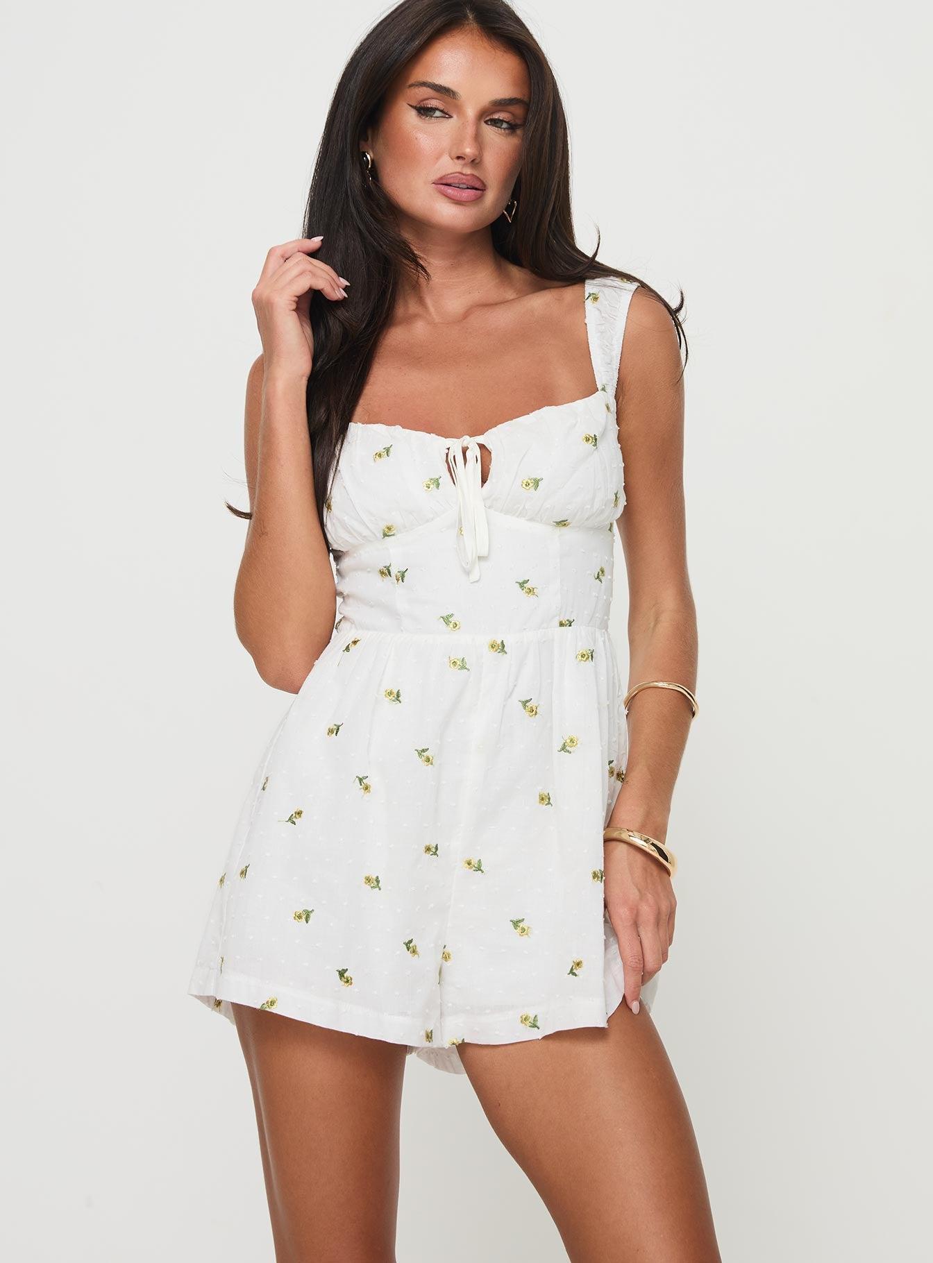 Orsini Romper White Product Image