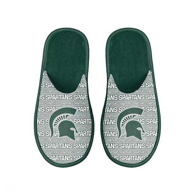 Mens FOCO Michigan State Spartans Scuff Logo Slide Slippers Product Image