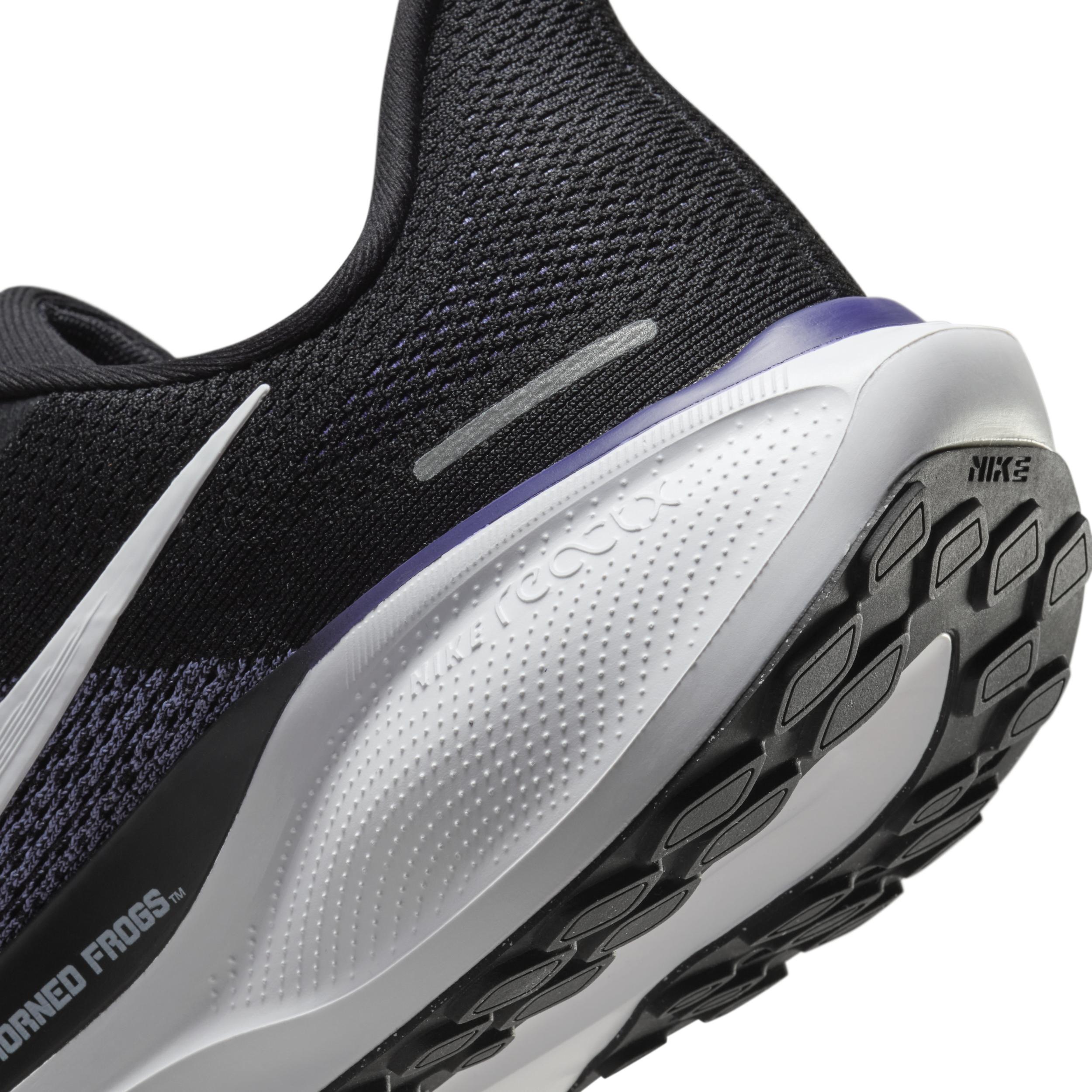 TCU Pegasus 1 Nike Men's College Road Running Shoes Product Image