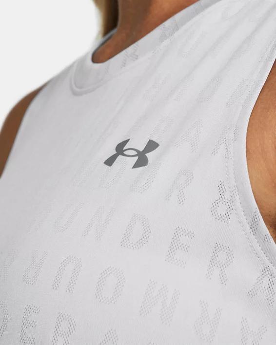 Women's UA Tech™ Wordmark Jacquard Tank Product Image