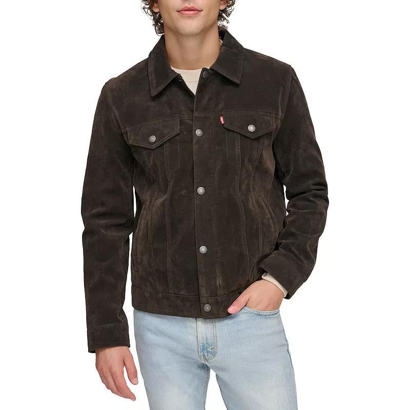 Mens Levis Faux Suede Jacket Product Image