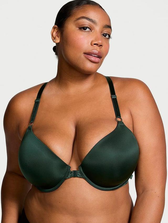 Sexy Tee Smooth Lightly Lined Front-Close Demi Bra Product Image