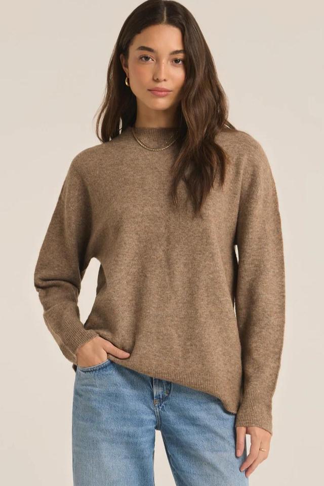 Gia Crewneck Sweater - Chai Product Image