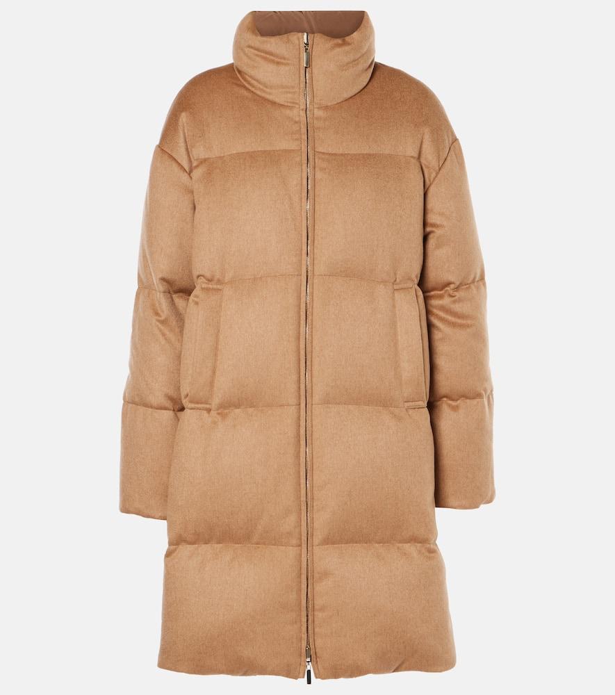 MAX MARA Dante Puffer Coat In Neutrals Product Image