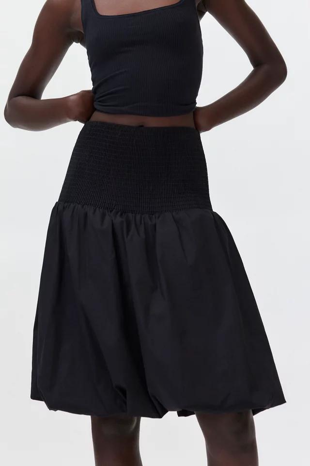 Urban Renewal Remnants Bubble Hem Midi Skirt Product Image