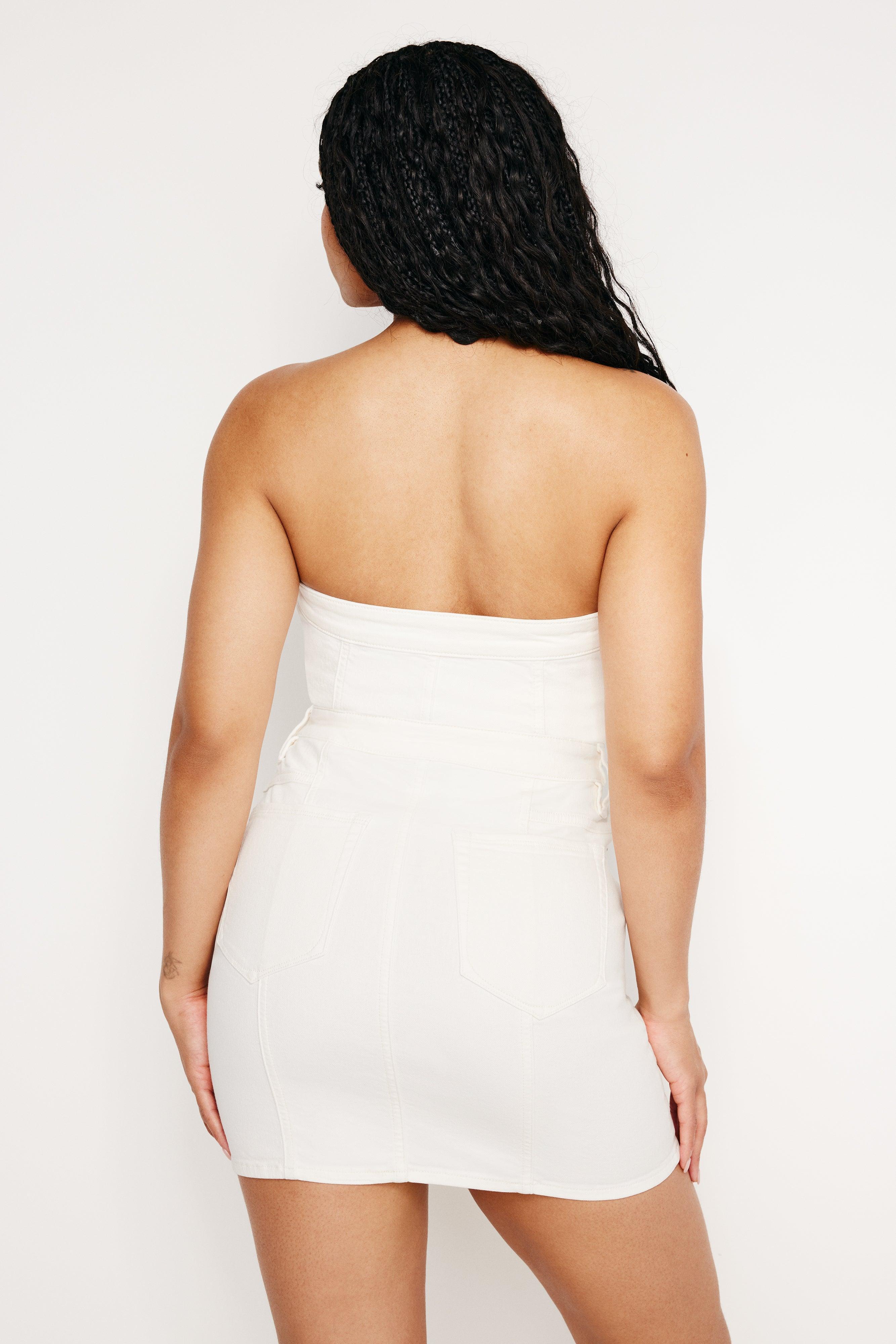 FIT FOR SUCCESS MINI TUBE DRESS | CLOUD WHITE Product Image